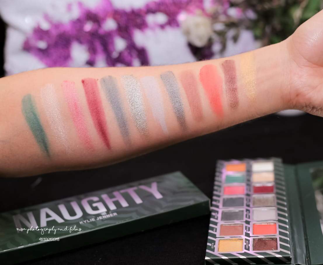 Kylie Naughty make up complete range