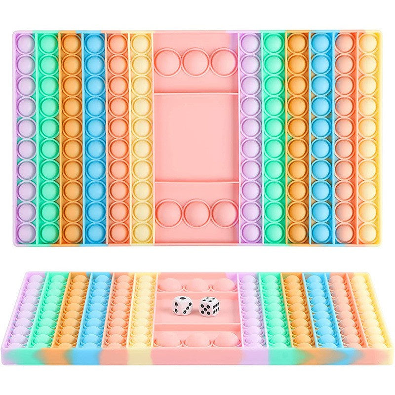 Silicone Pop-Up Fidget Rainbow