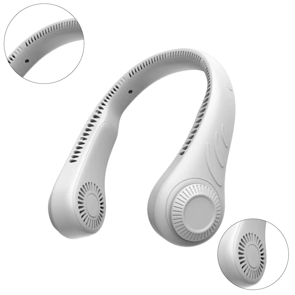 Mini Neck Fan Portable Bladeless Hanging Neck