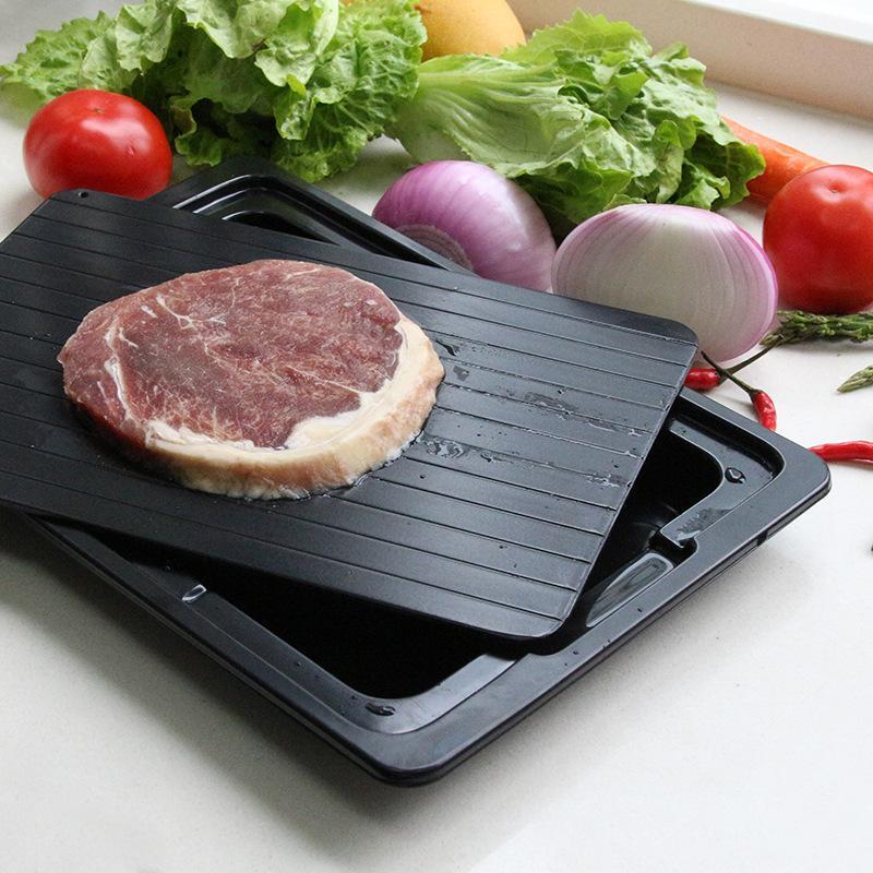 Fast Defrosting Tray Thaw Frozen Food.