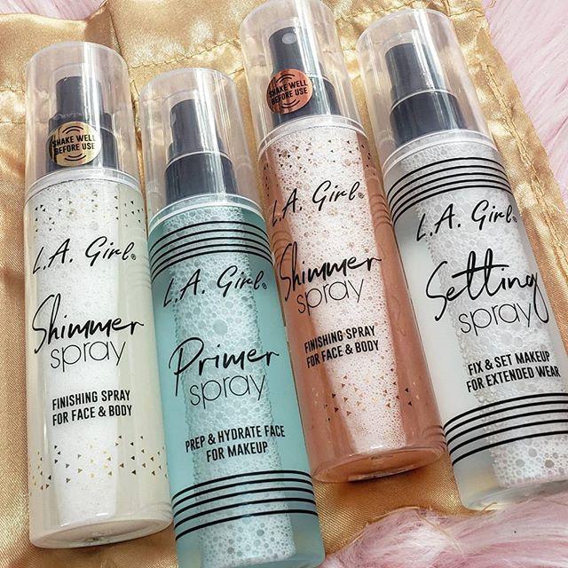 la girl shimmer spray