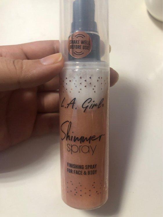 la girl shimmer spray