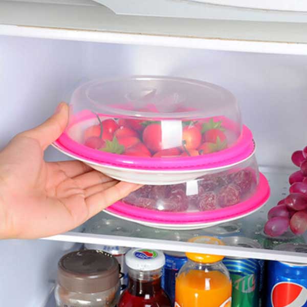 2 in 1 Microwave & Multi-Functional Plastic Food Cover.