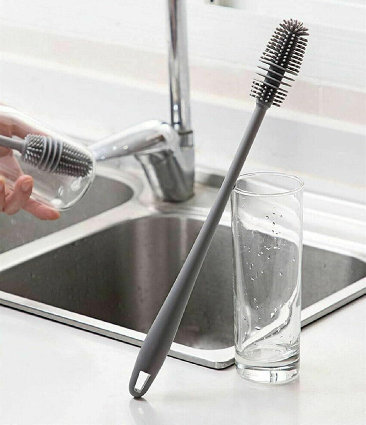 Silicone Cup Scrubber Glass Cleaner Kitchen Cleaning Tool