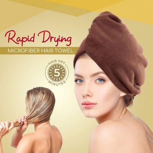 Rapid Drying Hair Towel