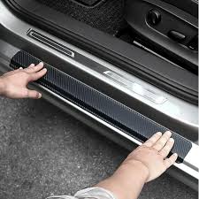 Carbon Door Sills Scratch Protection Sticker