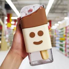 New Summer Cute Donut Ice Cream Water Bottle