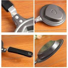 Different Shape Frying Pan Cook Up Some Love Non Stick Mini Fry Pan Egg Mould