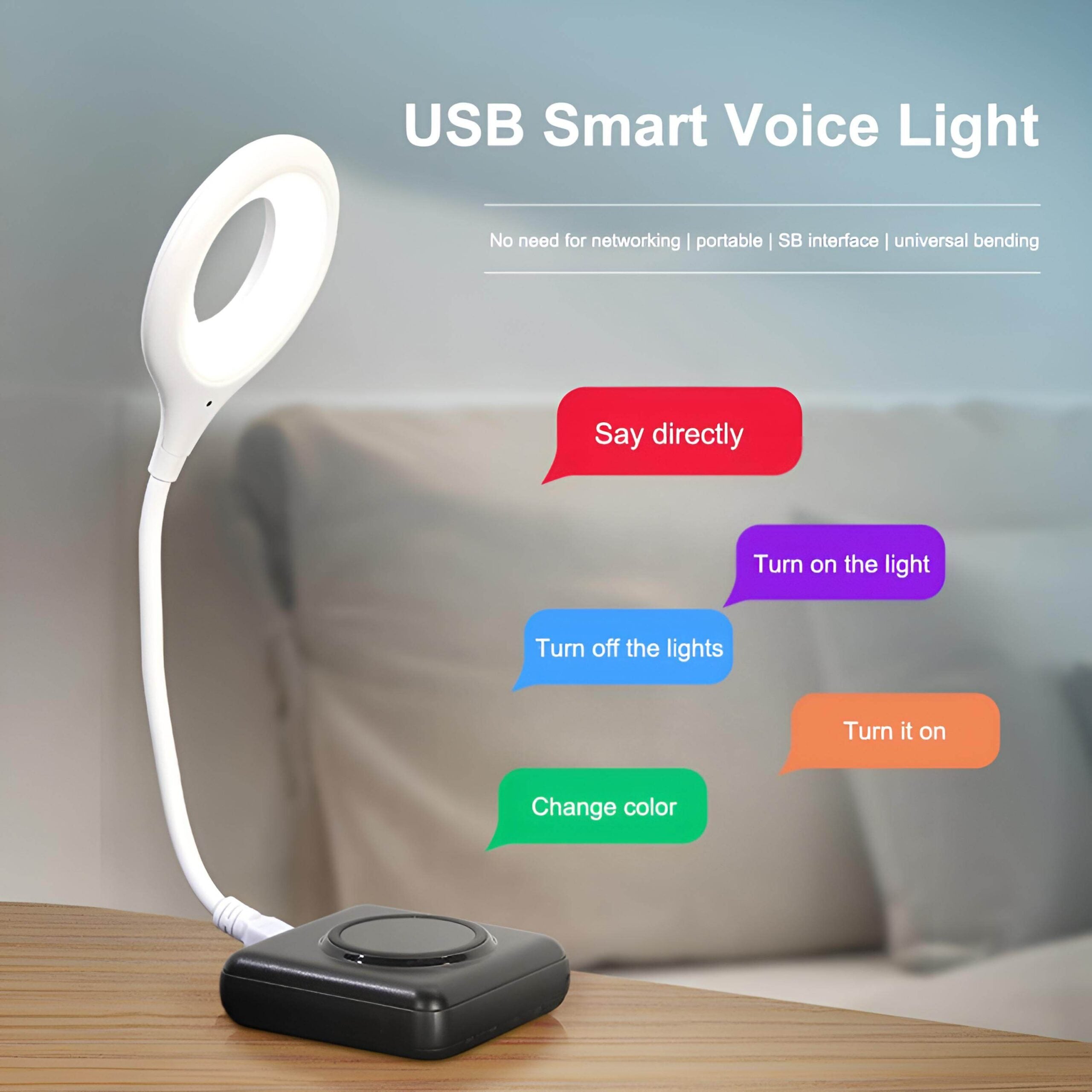 USB Smart Voice Light