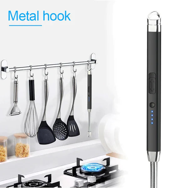 Electric Arc Lighter 360° Neck rotation.