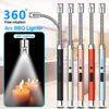 Electric Arc Lighter 360° Neck rotation.