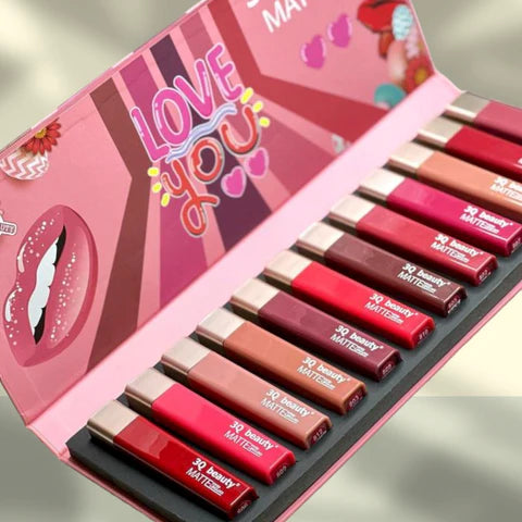 Pack of 12 Matte Lip Gloss