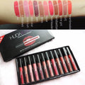 Huda Beauty Liquid Matte Lipstick & Lip Gloss Tray (Set Of 12)