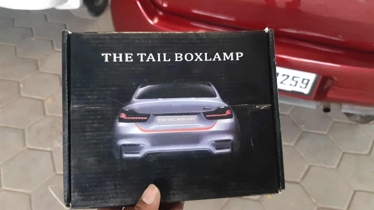 LED Dynamic Streamer Turn Signal Tail Box Trunk Lights LED Strip Car