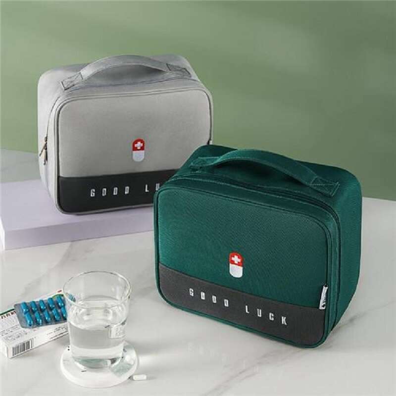 Multi-Functional Layered Medicine Pouch