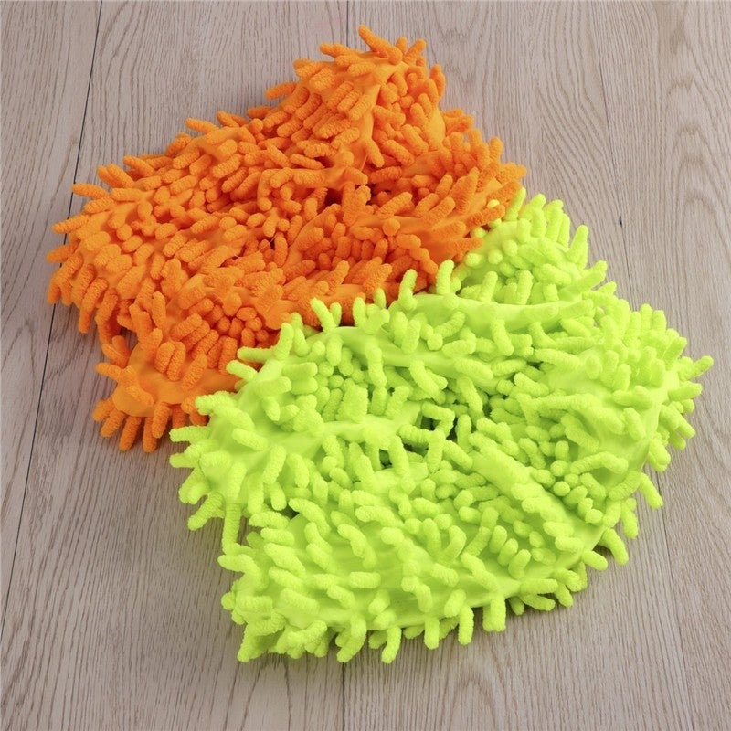Micro Fiber Cleaning Slippers