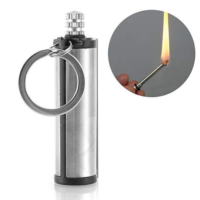 Refillable Permanent Match Box Lighter