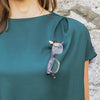 Magnetic Hang Eyeglass Holder Pin