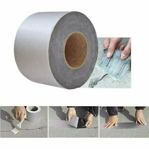 Aluminum Foil Butyl Rubber Tapes Self Adhesive Waterproof Tape (5 Meter)