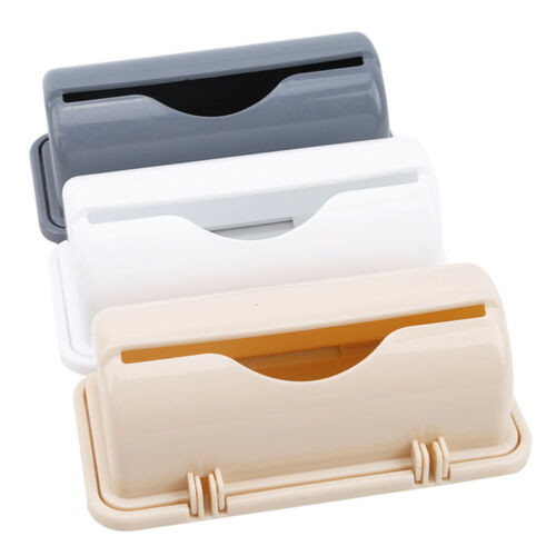 Wall Mounted Trash Garbage Bag Container Holder Plastic Storage Box Dispenser