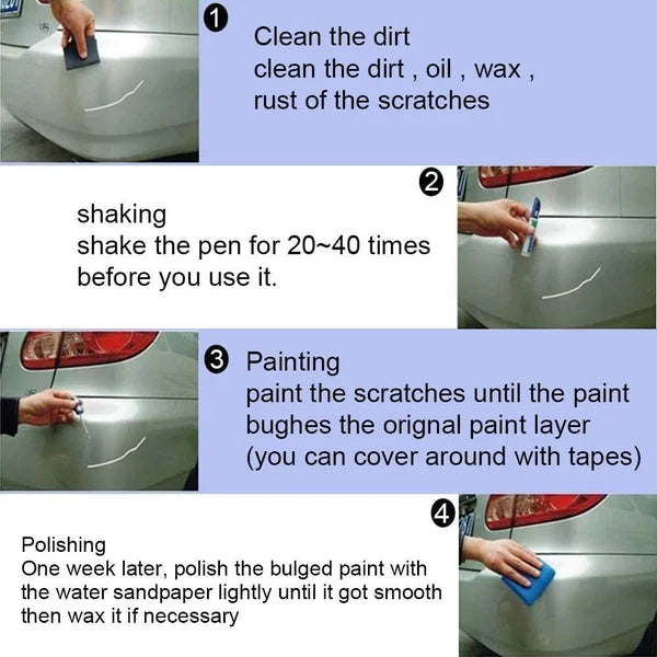 SCRATCH REPAIR PEN FOR CAR & MOTORCYCLE