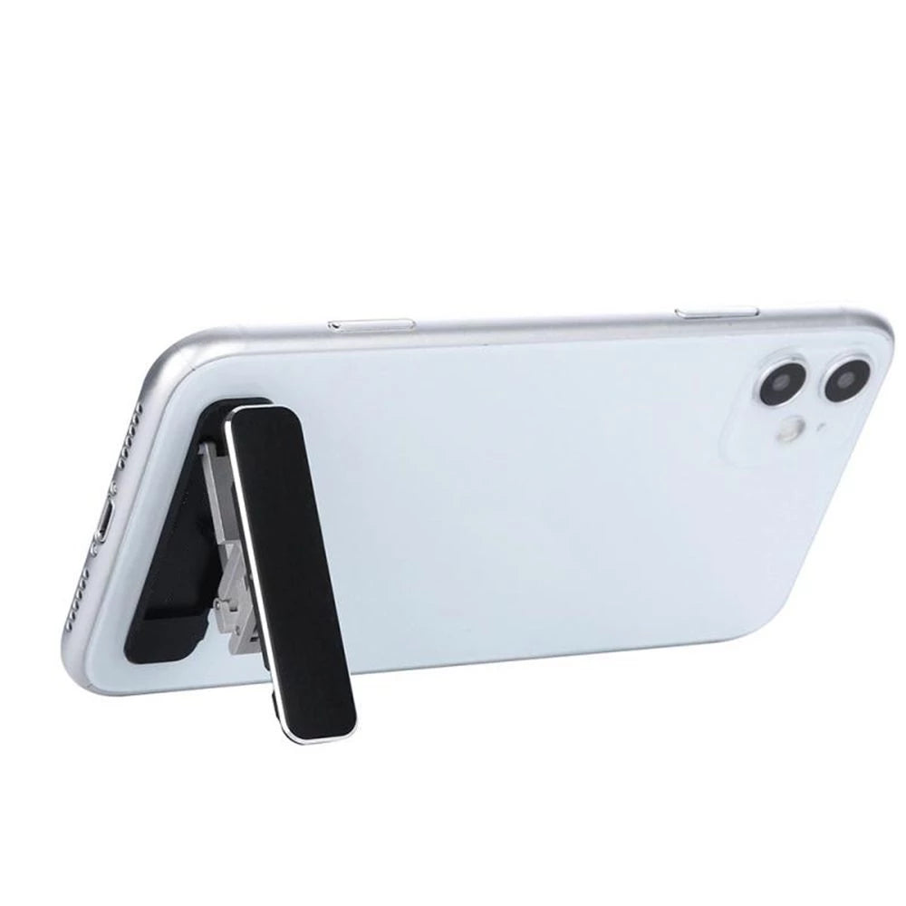 1PC Universal Mini Invisible Foldable Mobile Phone Stand  Desktop Mount Material Holder Adjustable Angle