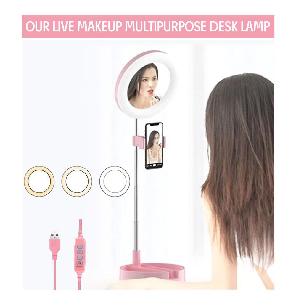 Our Live Makeup Multipurpose Desk Lamp