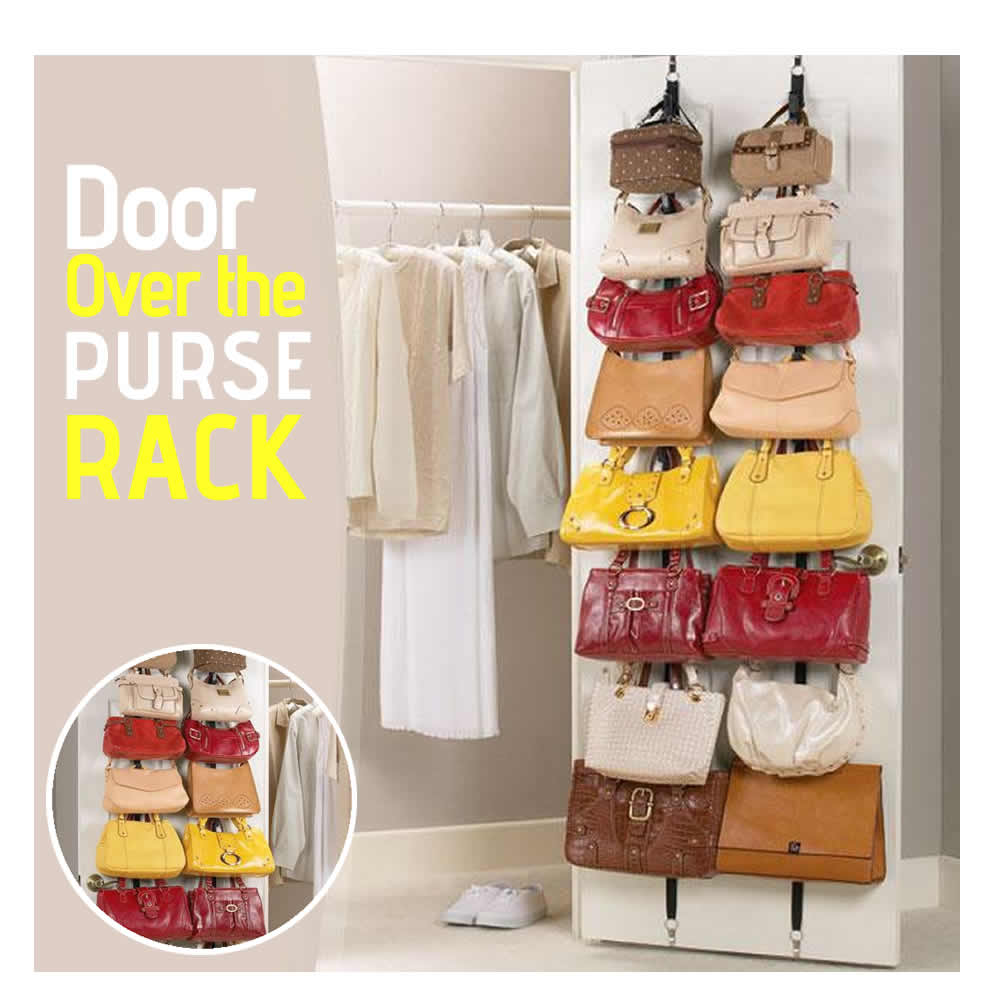 Over the Door Purse Organizer