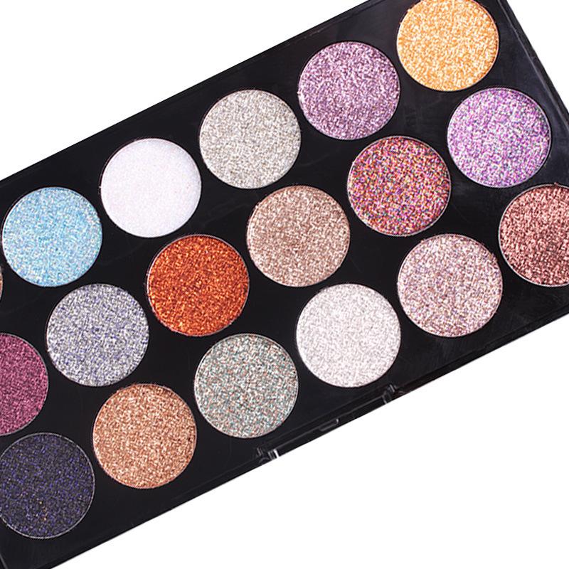 MISS ROSE 18-COLOR SEQUIN GLITTER EYESHADOW PALETTE