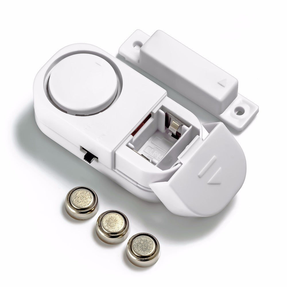 Home Door Window Entry Burglar Alarm Security alarm white one size