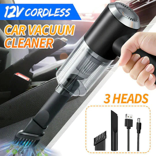 Wireless Rechargeable Home & Car Vacuum Cleaner