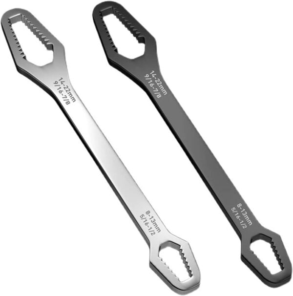Universal Torx Wrench Adjustable Self-Tightening Wrench Board Multi-Function Double-Head Torx Spanner