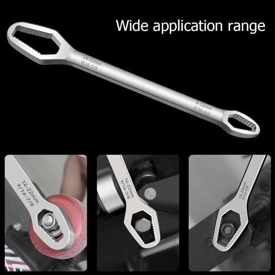Universal Torx Wrench Adjustable Self-Tightening Wrench Board Multi-Function Double-Head Torx Spanner